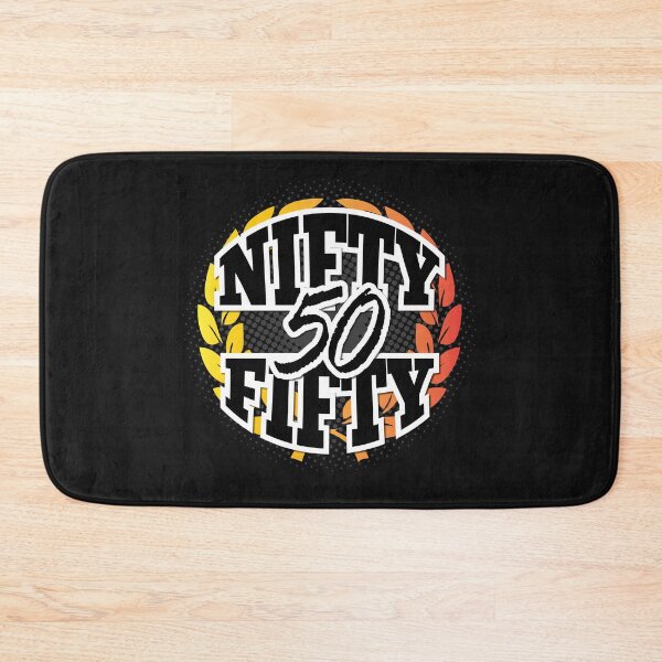 Item preview, Nifty fifty - 50th birthday designed and sold by Cutebutfunny.