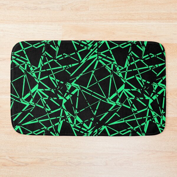 Item preview, Abstract black and green pattern .Line . designed and sold by fuzzyfox.
