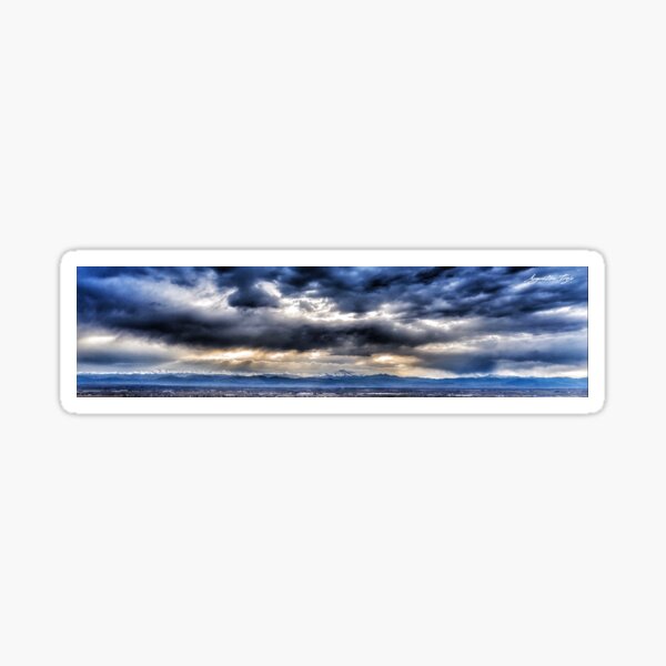 Landscaped V Sticker