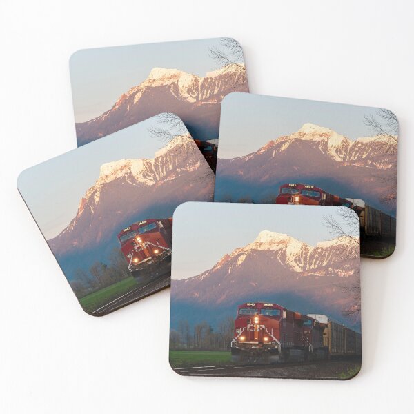 Item preview, Canadian Pacific westbound under Mt. Cheam in Chilliwack B.C. designed and sold by Rick Nicholas.