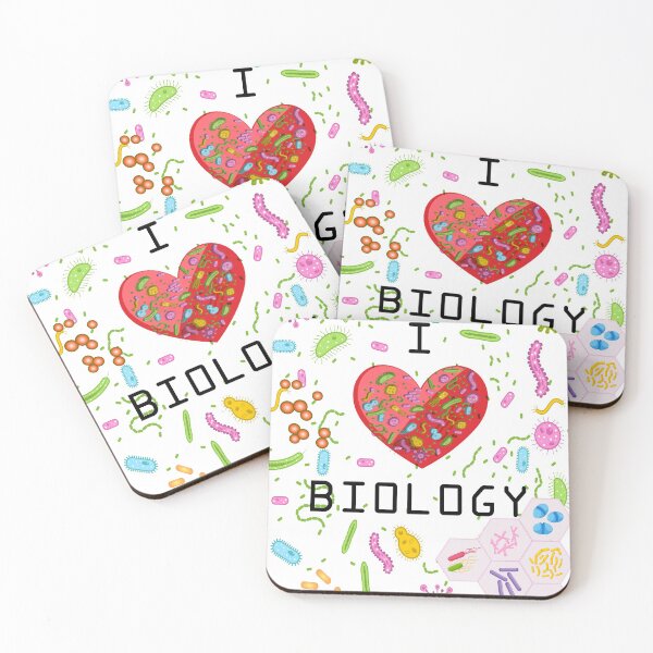Item preview, I love biology | Cool motive for biologists and biology fans designed and sold by DerNerd.