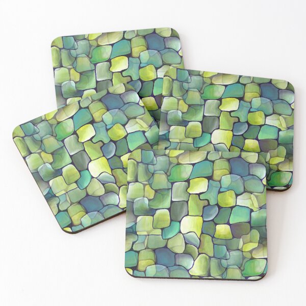 Item preview, Watercolor Abstract Art Deco Contemporary Greenery  Artwork  designed and sold by Nisuris.