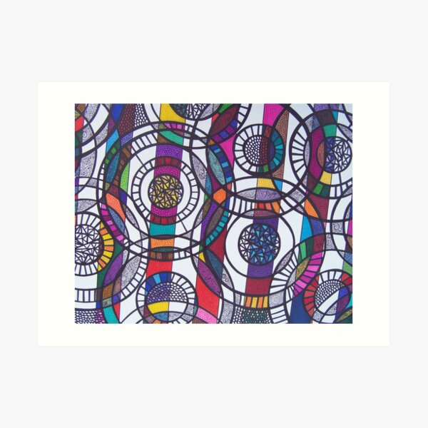 Parallel Dimensions Art Print