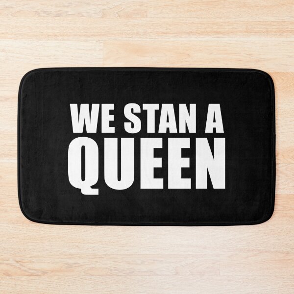 Item preview, We Stan a Queen (Black) designed and sold by quoteedesigns.