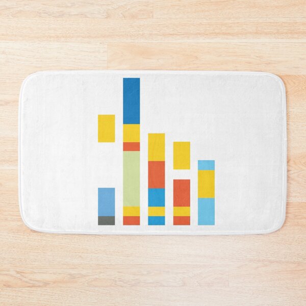 Item preview, Yellow blocks - Homer, Marge, Bart, Lisa, Maggie designed and sold by DerNerd.