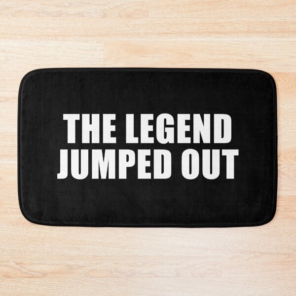 Item preview, The Legend Jumped Out (Black) designed and sold by quoteedesigns.