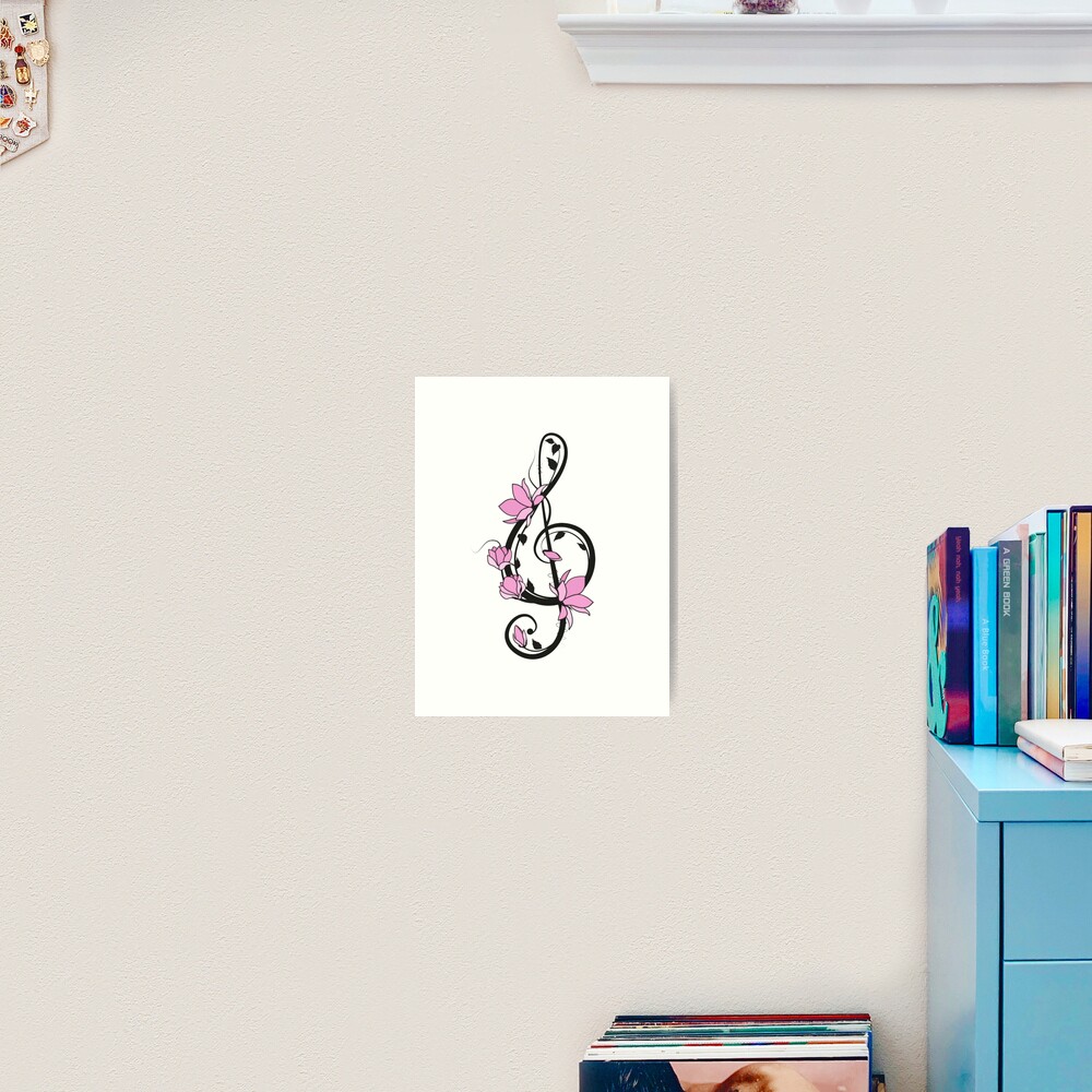 "G clef" Art Print for Sale by MsD7 | Redbubble