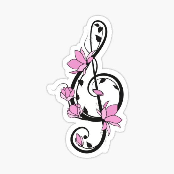 G clef" Sticker for Sale by MsD7