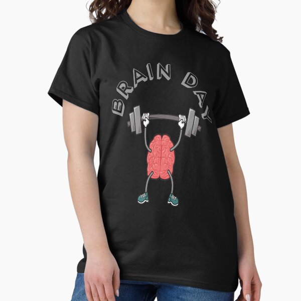 Item preview, Brain Day - Gym Workout designed and sold by madtoyman.