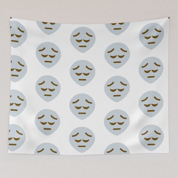 Item preview, sad alien  designed and sold by mela xx.