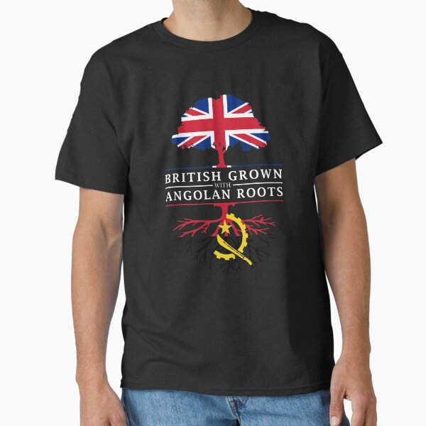Aperçu de l'œuvre Britannique cultivé avec des racines angolaises en Angola créée et vendue par ockshirts.