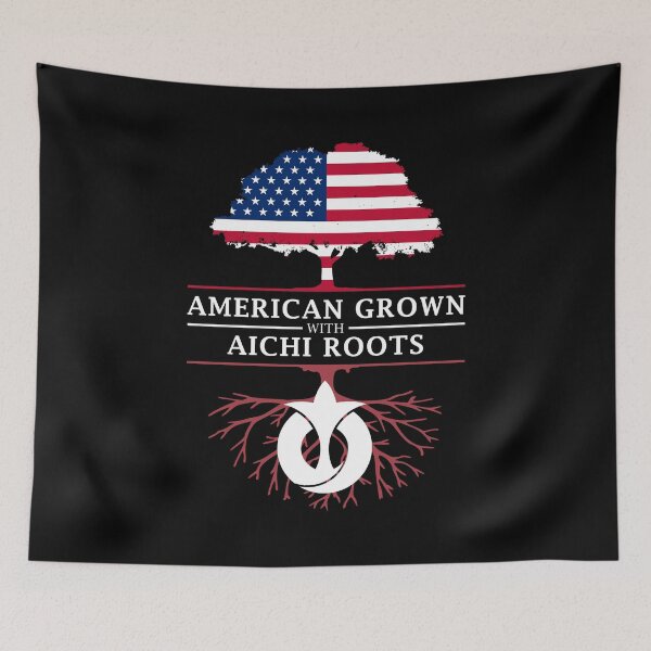 Item preview, American Grown with Aichi Roots   Japan Design designed and sold by ockshirts.