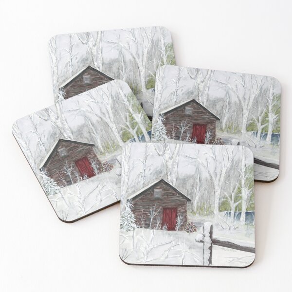 Item preview, Winter Cabin designed and sold by Marcella Chapman.