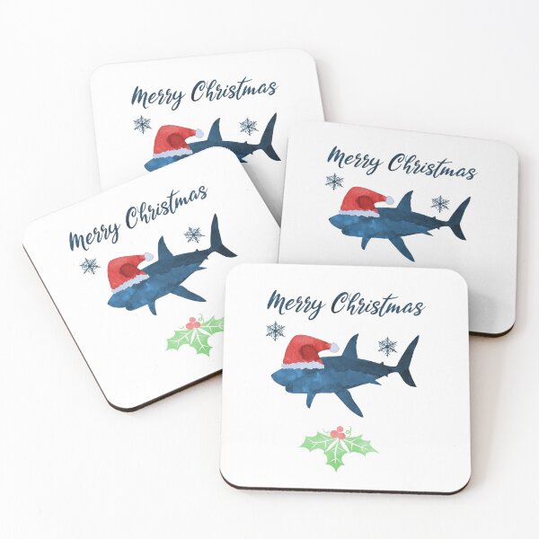 Item preview, Christmas Shark designed and sold by TheJollyMarten.