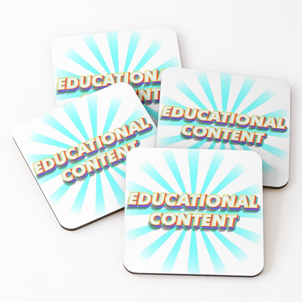 Item preview, Coasters (Set of 4) designed and sold by EdYouToo.