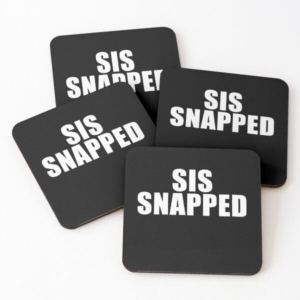 Item preview, Sis Snapped (Black) designed and sold by quoteedesigns.