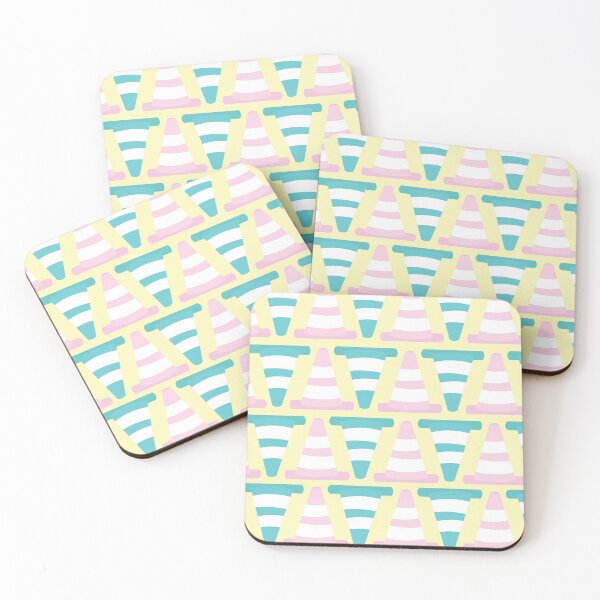 Item preview, PINK and BLUE Cones (yellow) designed and sold by Sophie Hughes.