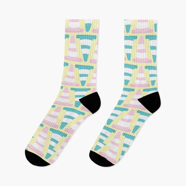 Item preview, PINK and BLUE Cones (yellow) designed and sold by Sophie Hughes.