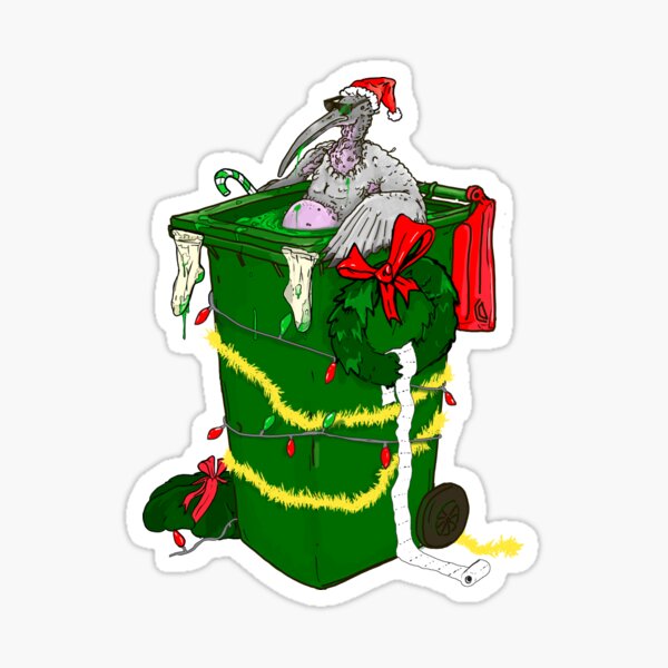 Item preview, Christmas Bin Chicken designed and sold by LukeRosenberg.