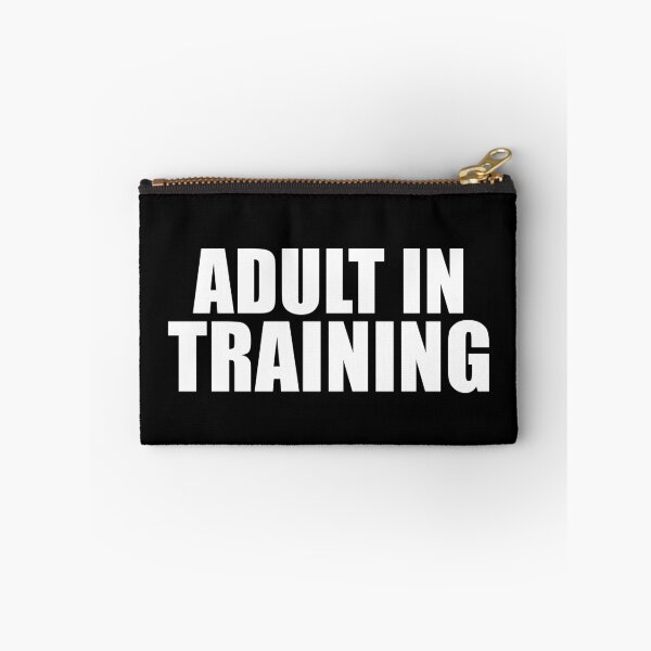 Item preview, Adult in Training (Black) designed and sold by quoteedesigns.