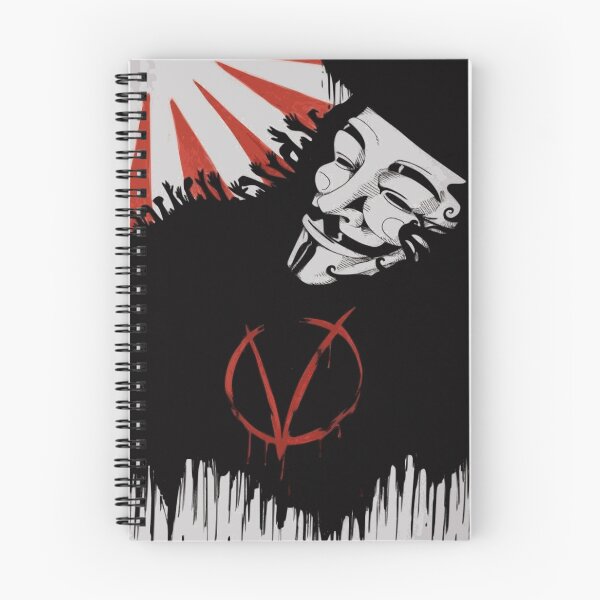 Item preview, V for Vendetta Poster - Anonymous Mask Artwork designed and sold by L. Layne.