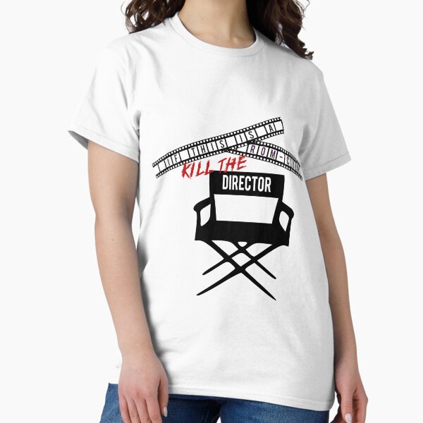 Vista previa del artículo con la obra «Wombats ➤ Mata al director», diseñado y vendido por Sound-Tees.