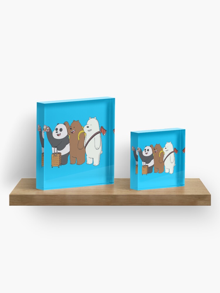 Alternate view of We Bare Bears Acrylic Block