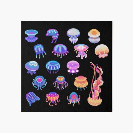 Jellyfish Day Art Board Print