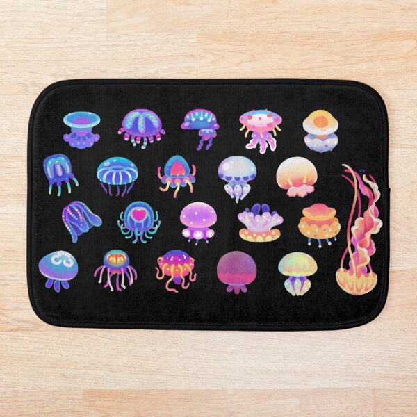 Jellyfish Day Bath Mat