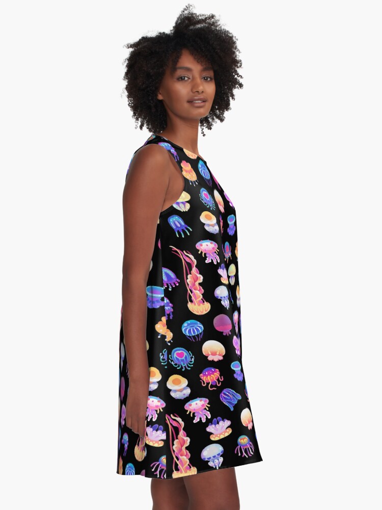 Alternate view of Jellyfish Day A-Line Dress