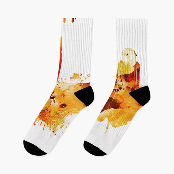 Item preview, Phoenix Arizona Red Yellow Skyline designed and sold by DimDom.