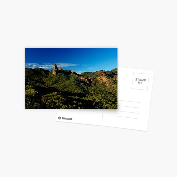 Belougery Spire, Warrumbungles, NSW. Postcard
