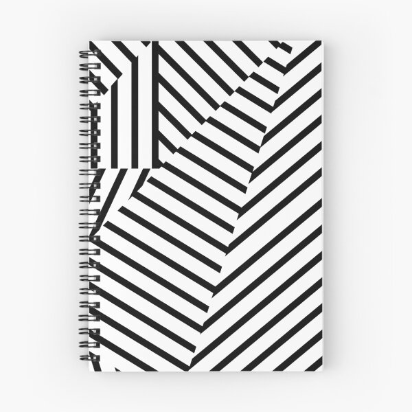 Item preview, Modern Black and White Stripes Geometric Pattern designed and sold by Blkstrawberry.