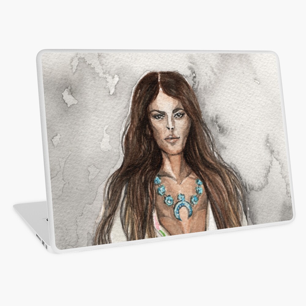 Item preview, Laptop Skin designed and sold by crafty-fox.