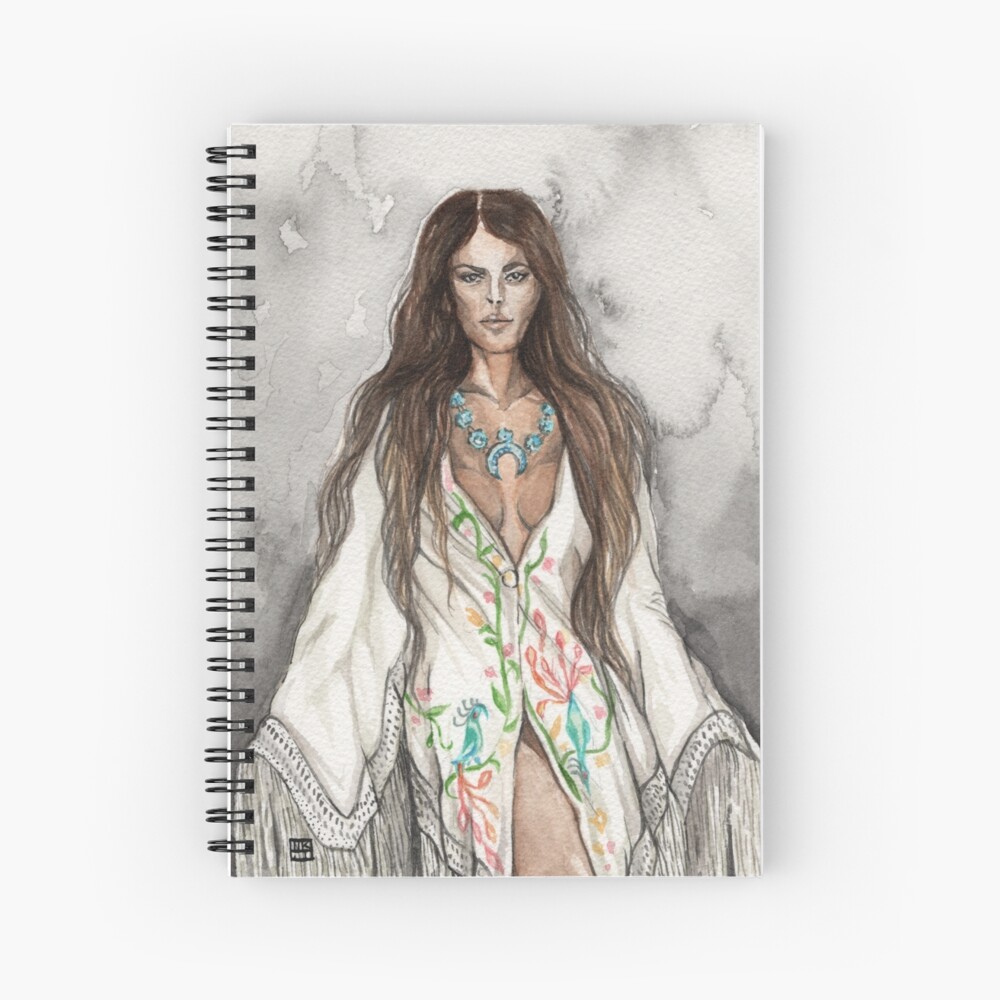 Item preview, Spiral Notebook designed and sold by crafty-fox.