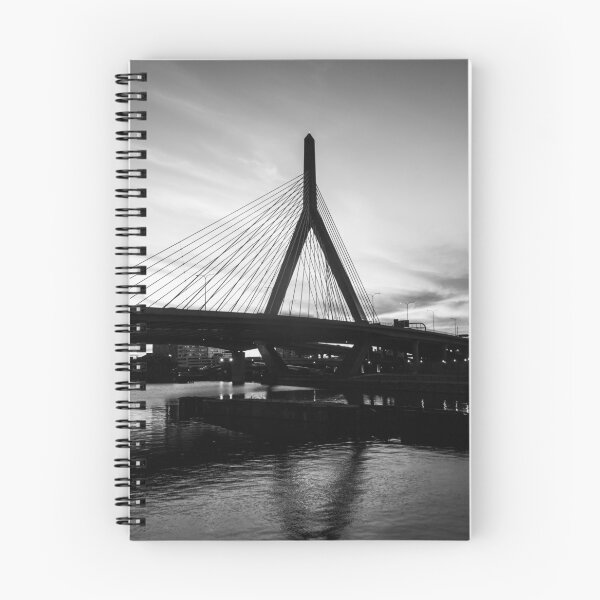 Item preview, Boston Zakim Bridge in Black and White designed and sold by PaulVelgos.