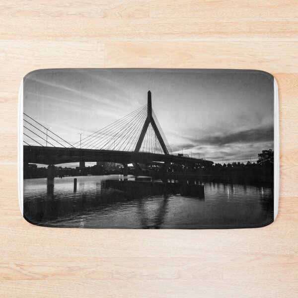 Item preview, Boston Zakim Bridge in Black and White designed and sold by PaulVelgos.
