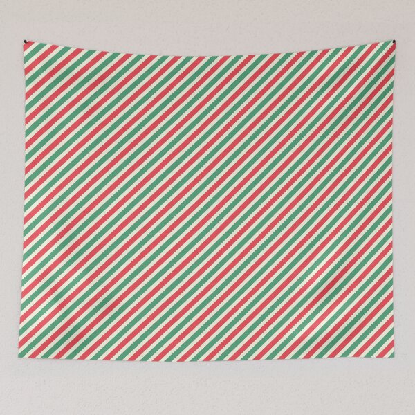 Item preview, Festive Diagonal Pattern Design designed and sold by MightyOwlDesign.
