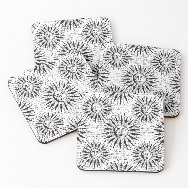 Item preview, Black Vintage Sun Design designed and sold by artsandsoul.