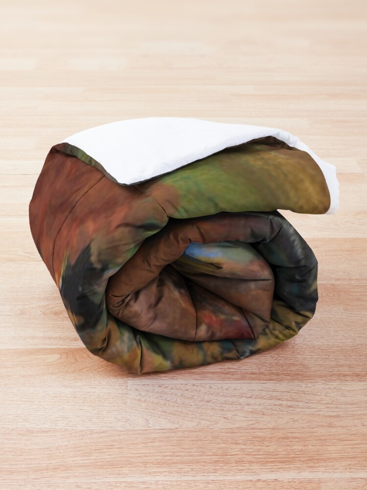 Alternate view of Autumn Sunset Scene Comforter