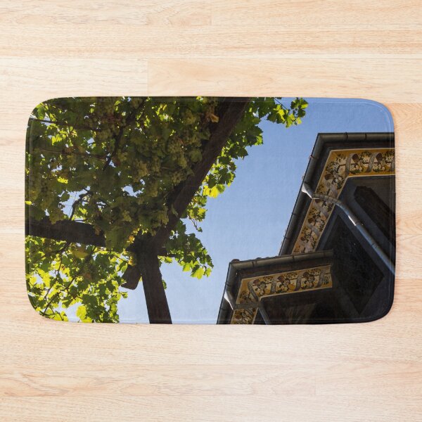 Item preview, Summer Courtyard - Decorated Eaves and Grape Trellis in the Sunshine designed and sold by Georgia Mizuleva.