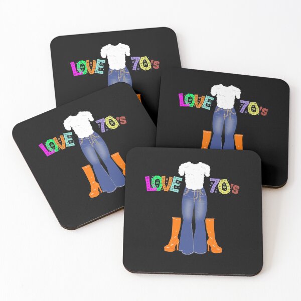 the 70's fan Coasters (Set of 4)