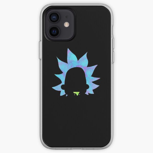 Rick Sanchez silhouette iPhone Soft Case