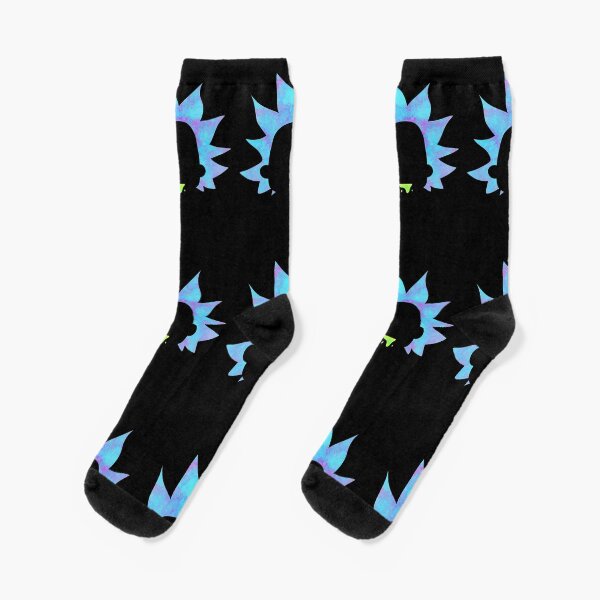 Silhouette de Rick Sanchez Chaussettes