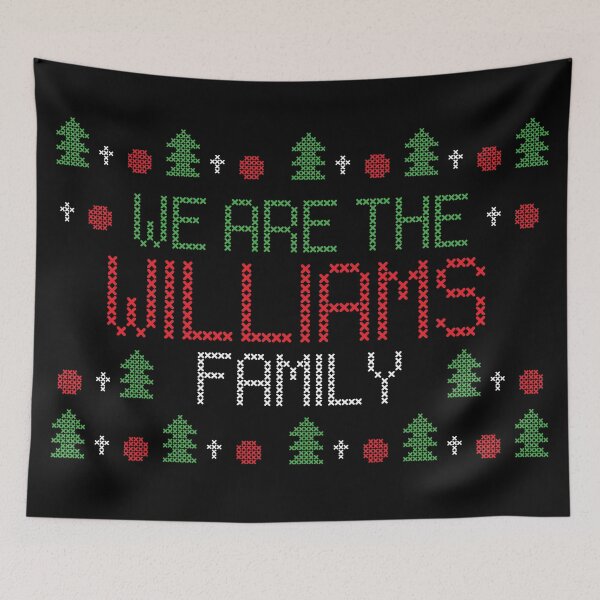 Item preview, We are The Williams Christmas Family designed and sold by elhefe.