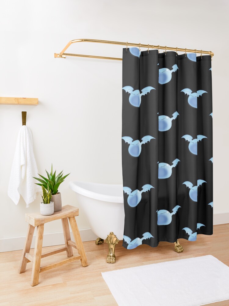 Alternate view of Winged Rimuru Shower Curtain