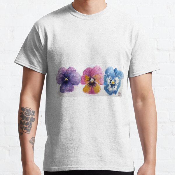 A Pretty Pansy Trio Classic T-Shirt