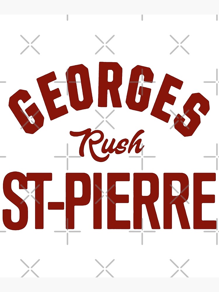 Discover Georges St. Pierre Premium Matte Vertical Poster