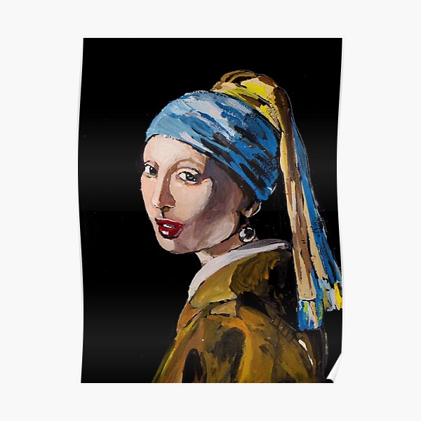 The Girl with the Pearl Earring Poster