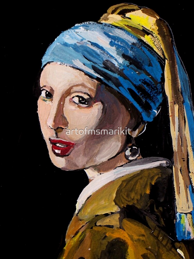 The Girl with the Pearl Earring by artofmsmarikit